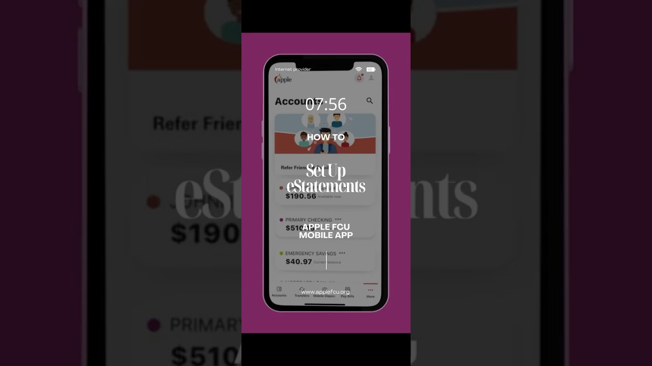 How to Set Up eStatements