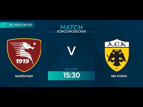 AFL19. 5x5. Day 1. Salernitana - AEK. 2 half