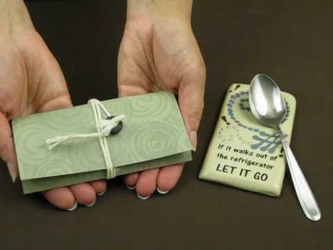 Little Dish Gift Wrap Demonstration Mountain Meadows