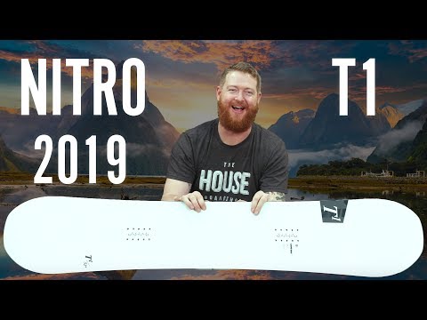 2019 Nitro T1 Wide Snowboard