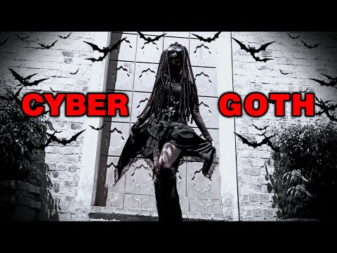 VAMPIRE CYBER GOTH 🦇👑🖤 Cyber Doll Morrigan industrial Dance