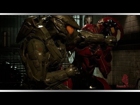 Halo - UE4 - Master Chief vs fireteam Osiris - Matinee Fight Scene