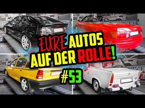 CORRADO G70 & TRABANT 601! - Prüfstandstag Halle77 - MARCO nimmt EURE Autos ran!