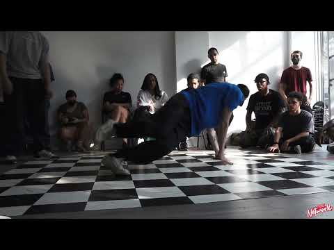 Hiro Vs Push - Footwork 1st Round  - Breakin' Cycles - Presented By Ruggz & MZA - BNC