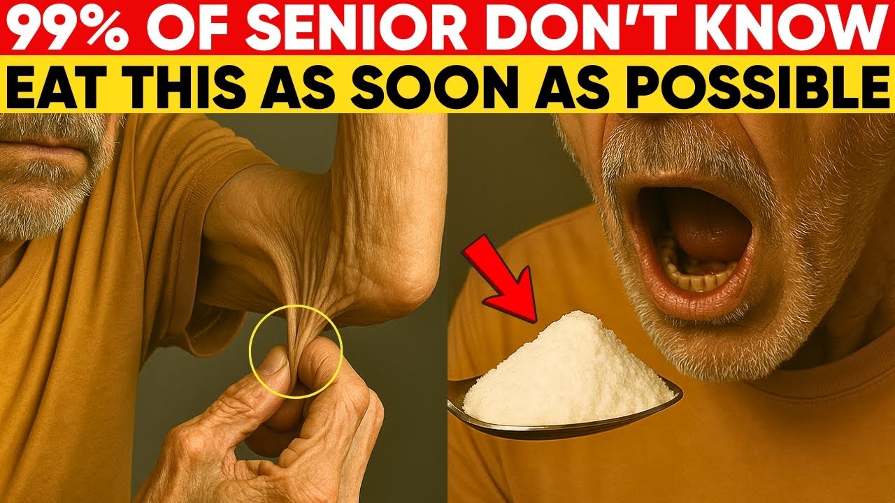 SENIORS, Stop Muscle Loss NOW with THIS One Food in Your Diet!