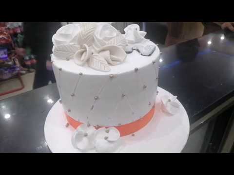 Fresh cream cake beautiful cake bilal sweet and bakers Chobara