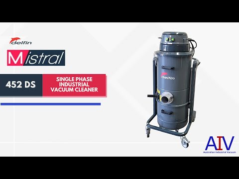 Delfin 452DS - Single Phase Industrial Vacuum