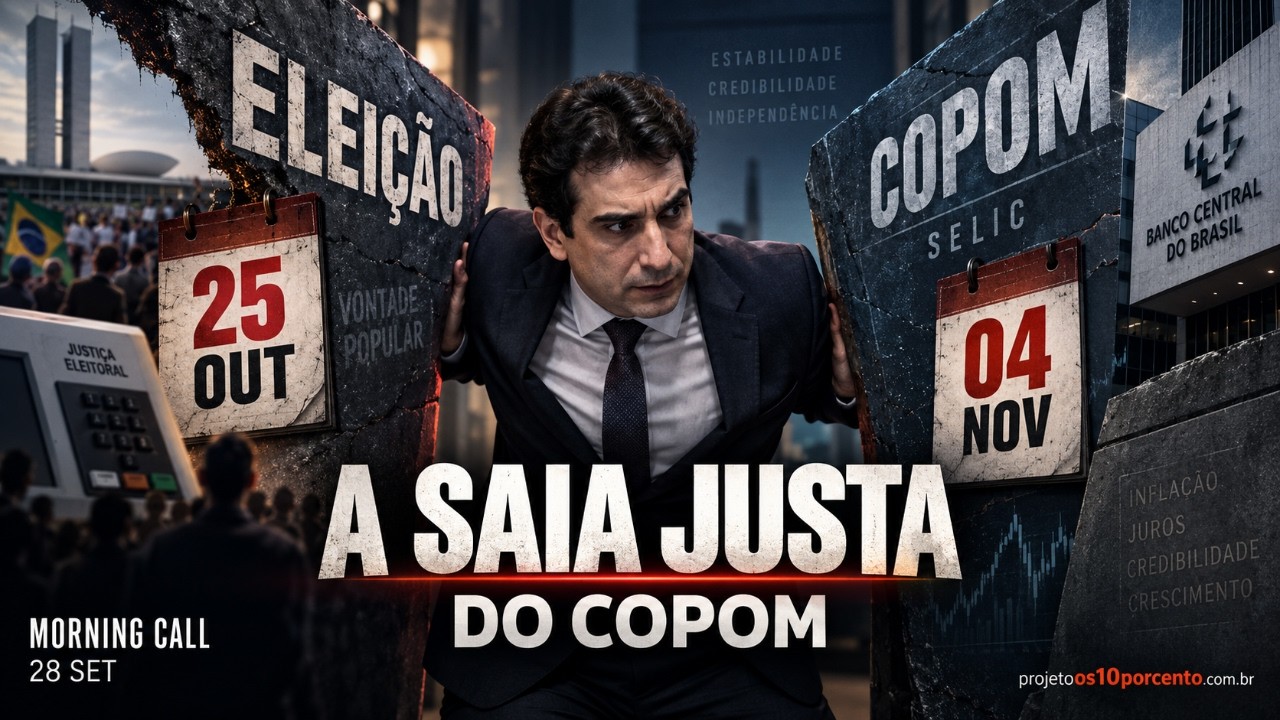 Morning Call | Mercado vê espaço para cortes maiores, mas eleição deixa novembro mais complicado
