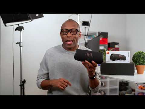 JBL Charge 5 Rožinė video