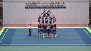 Div1第3位　ｸﾗﾌﾞﾁｰﾑMTG A SUNNY SOLDIERS A/第26回関西ﾁｱﾘｰﾃﾞｨﾝｸﾞ選手権大会2017