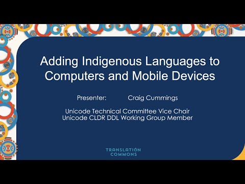 Adding Indigenous Languages to CLDR Video Thumbnail