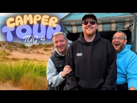 SPRIT LEER! Bleibt der CAMPER LIEGEN? | + COMMANDER KRIEGER kommt zur CAMPERTOUR! | Tag 4