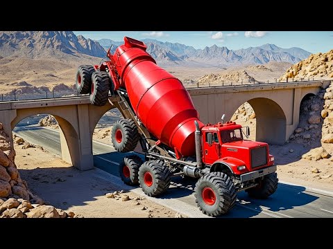 Cars vs UNFINISHED Roads Bridge - BeamNG.drive Fails & Crashes 2026!