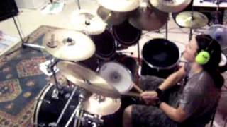 Blood Red Throne - Dream Controlled Murder drums