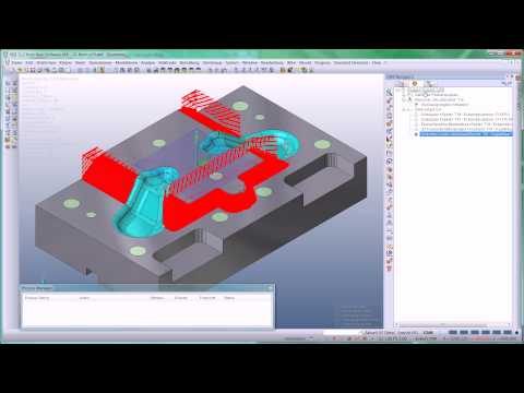 VISI Machining - Produktvideo "3-Achsen Bearbeitung - Schlichten"
