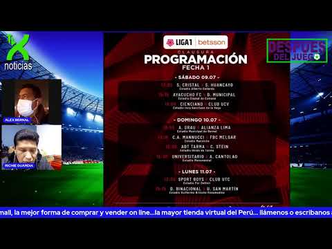 Programa "Después del Juego" del domingo 03 de julio del 2022