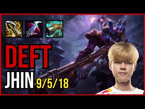 DEFT - JHIN vs. KAI'SA ADC | KR GRANDMASTER | PATCH 11.2