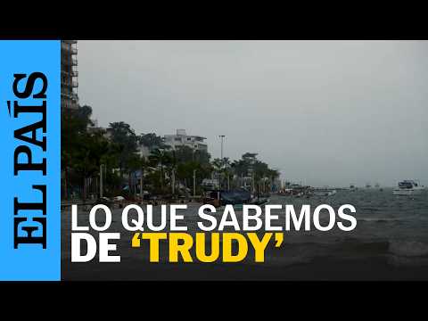Qué costas podría afectar el HURACÁN TRUDY en México | EL PAÍS