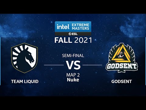 CS:GO - GODSENT vs. Team Liquid [Nuke] Map 2 - IEM Fall 2021 - Semifinal - NA