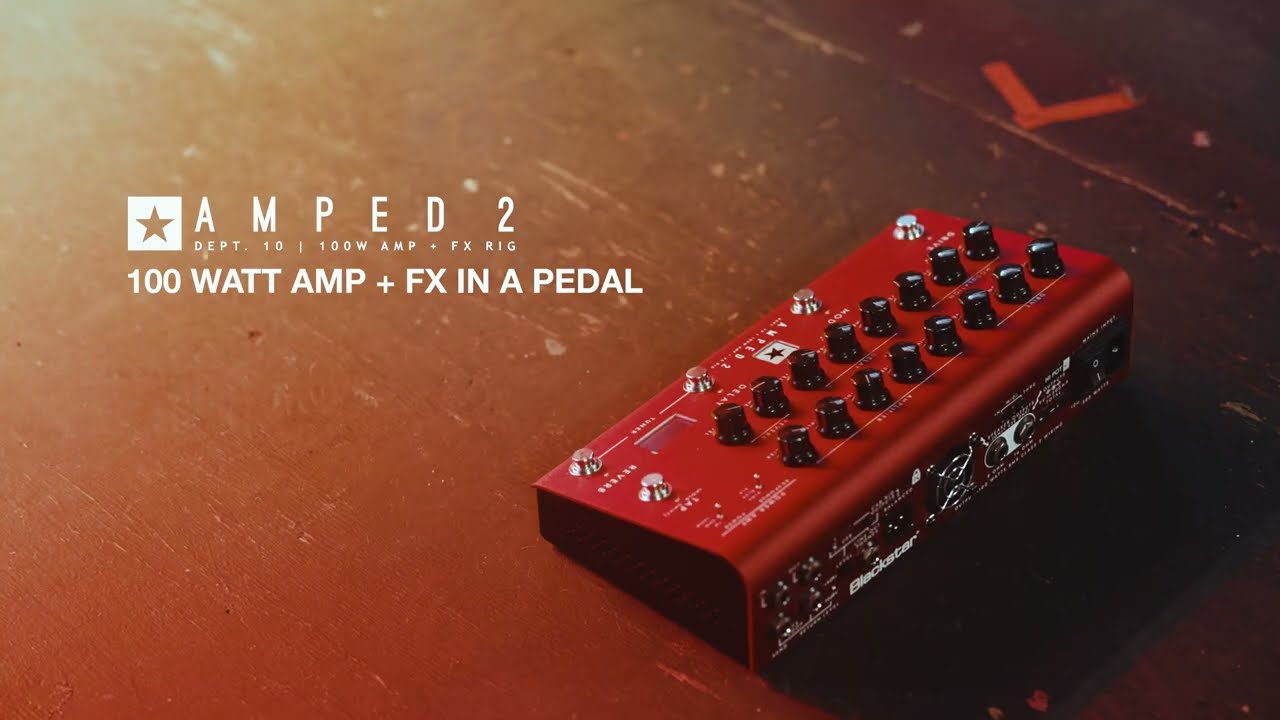 Blackstar Amped 2 100w 3-ch Guitar Pedal Amplifier