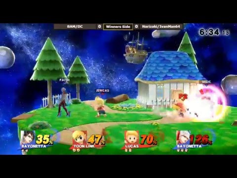 2GGT: EE Saga - BAM/DC Vs. Narizaki/IvanMan6 Winners Side - Smash Wii U