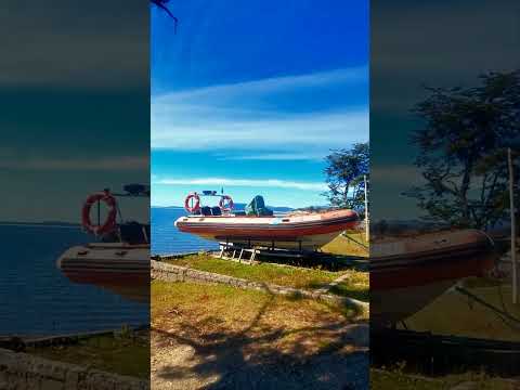 Lago Fagnano desde el puesto de prefectura #tolhuin #tierradelfuego #argentina