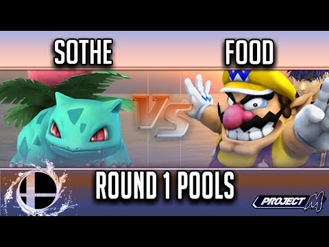Sothe (Ivy) vs Food (Wario, Ike) - Smash 'N' Splash 4 PM Round 1 Pools