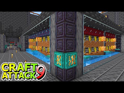 Automatische Lampenproduktion (Kürbislaternen & Melonen) - Minecraft Craft Attack 9 #53
