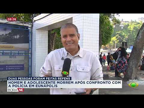 DOIS MORREM APÓS CONFRONTO COM A POLÍCIA  EM EUNÁPOLIS | BORA NE