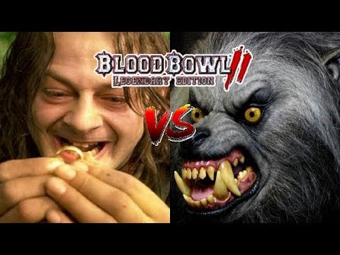 Halfings (Profpwn) vs Necromantic (Gojira) | Blood Bowl 2 - Wild Hogs Ranked League Week 3