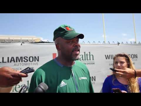 Ron Dugans | Post Practice Interview | 8.4.17