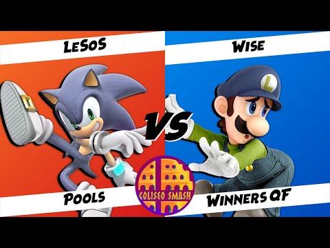 Coliseo Smash: Ad Gladium Pool A Winners Quarters - LeSoS (Sonic) vs Wise (Luigi)