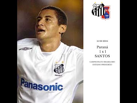 13/08/2006 - Paraná 1x1 Santos (Campeonato Brasileiro)
