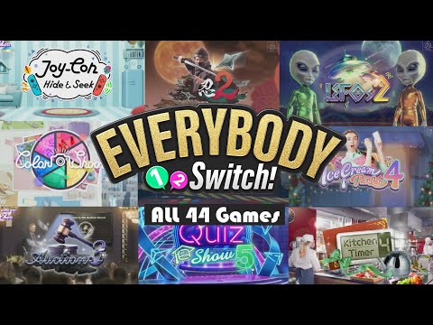 Everybody 1-2 Switch! - Gameplay For All 44 Games