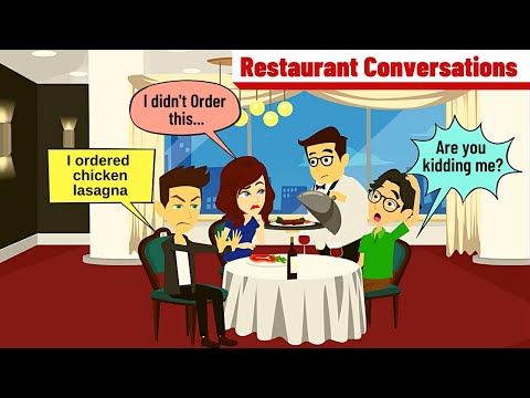 Conversa no restaurante | Como pedir comida