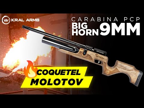 Big Horn 9mm Carabina PCP Kral Arms Puncher Big Horn