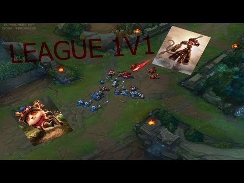 League of Legends 1v1 w/LeaguePlayer212