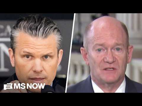 'Master of distraction': Sen. Coons say Hegseth 'doesn't have a clear strategy' for Iran