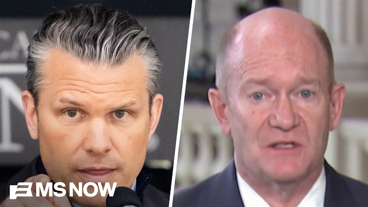 Video: Coons presses Hegseth on $67B Iran war funding request amid unspent DoD balances