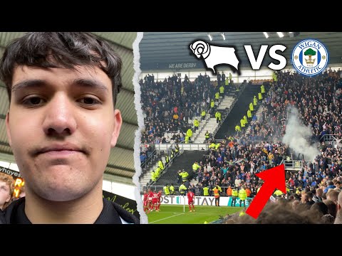 OPENING DAY DEFEAT… | DERBY COUNTY 1-2 WIGAN ATHLETIC •vlog•