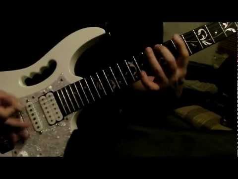 Malmsteen style harmonic minor descending run - Lick of the day #7
