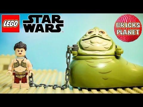 75020 Jabba’s Sail Barge LEGO Star Wars - Stop Motion Review