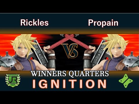 Ignition #59 WINNERS QUARTERS - Rickles (Cloud, Ganondorf) vs Propain (Cloud)