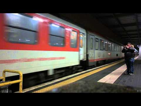 E402.036 in partenza con l' EN 234 "Allegro Tosca" Roma Termini - Wien Hbf/München