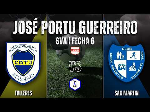 TALLERES JRS vs SAN MARTIN | 8VA DIV. FECHA 6 | LFCR "JOSE PORTU GUERREIRO" | GOAT PRODUCCIIONES