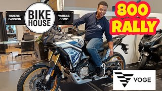 VOGE VALICO DS800 RALLY @BIKEHOUSE COMO AND VARESE. WITH DAVIDE