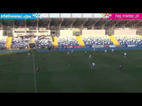 2 liga: Stal Mielec - Garbarnia Kraków 1:0 I POŁOWA