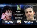 Semifinals of Italian Volleyball SuperLega 2023/2024 | Milano vs Perugia