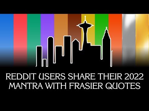 r/Frasier Users Share Their 2022 Mantra With Frasier Quotes