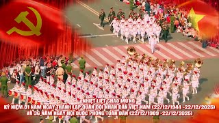 TAM ĐIỆP NỐI TIẾP TRUYỀN THỐNG HÀO HÙNG 81 NĂM THÀNH LẬP QUÂN ĐỘI NHÂN DÂN VIỆT NAM